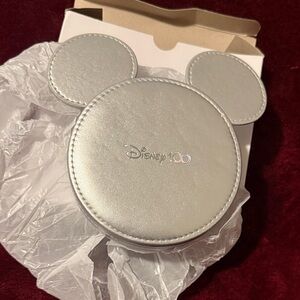 Disney 100 x Pandora Metallic Silver Mickey Mouse Jewelry Case